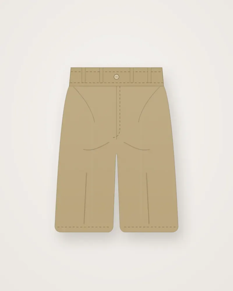 Kids' Pull-On Shorts, Khaki