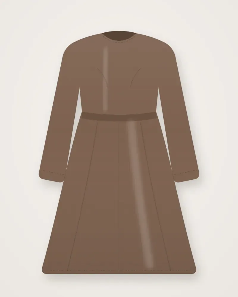 Gamis Polos, Moka