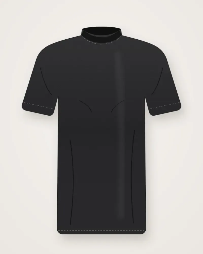 Kaos Katun Harian, Hitam