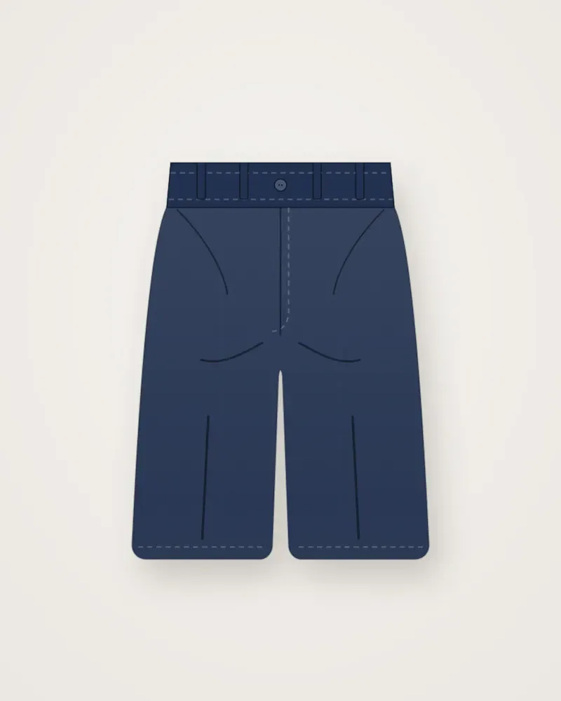 Celana Pendek Anak, Navy