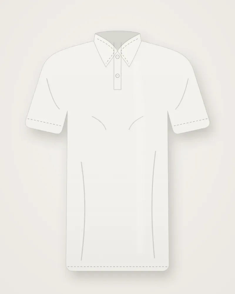 Polo Piqué, Putih
